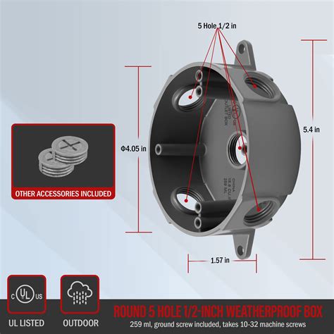 4 round weatherproof electrical box|4 gang weatherproof electrical box.